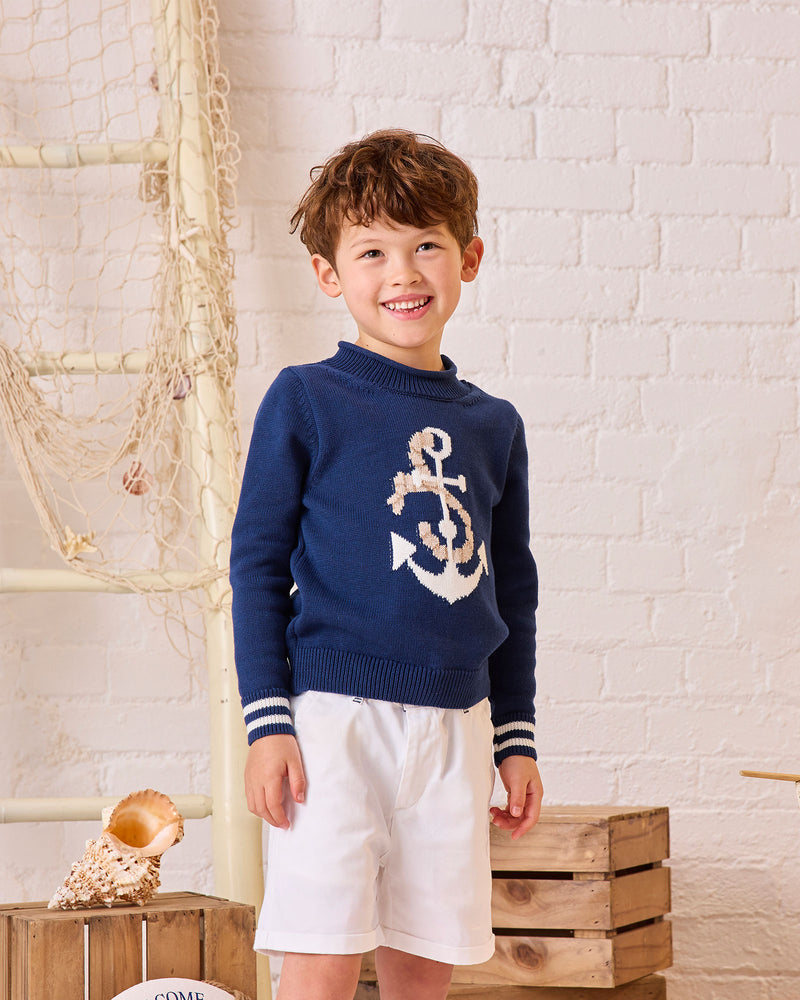 Chelsea Clothing Company Jumper Anchor Jumper
