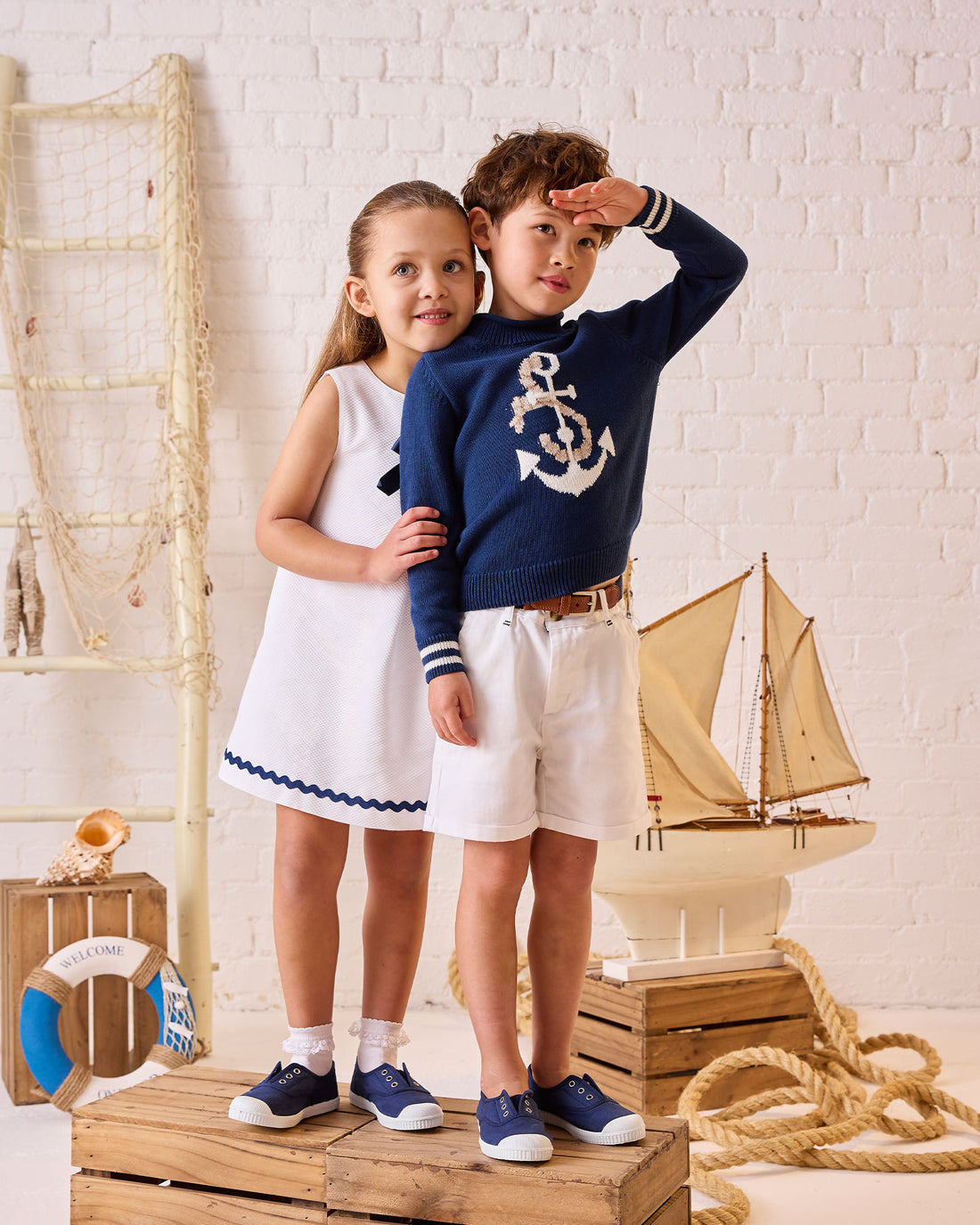 Chelsea Clothing Company Jumper Anchor Jumper