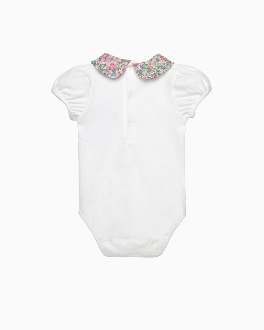 Lily Rose Body Baby Short Sleeved Dahlia Pie Crust Collar Body