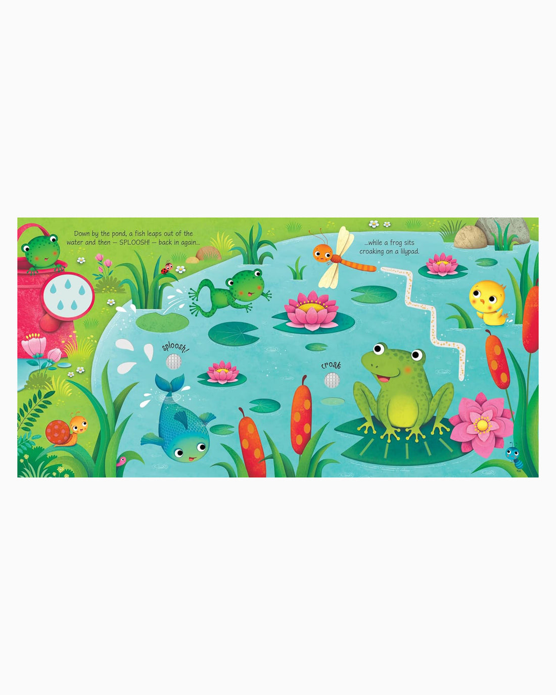 Usborne Book Garden Sounds Sound Book