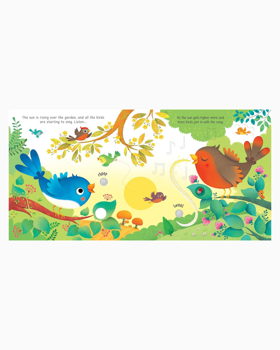 Usborne Book Garden Sounds Sound Book