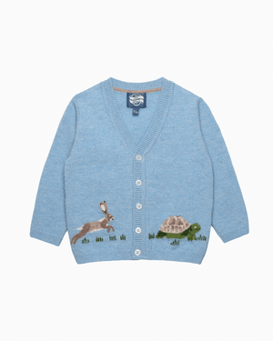 Chelsea Clothing Company Cardigan Baby Tortoise & Hare Cardigan