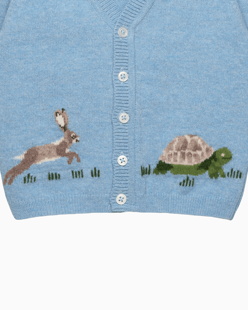Chelsea Clothing Company Cardigan Baby Tortoise & Hare Cardigan