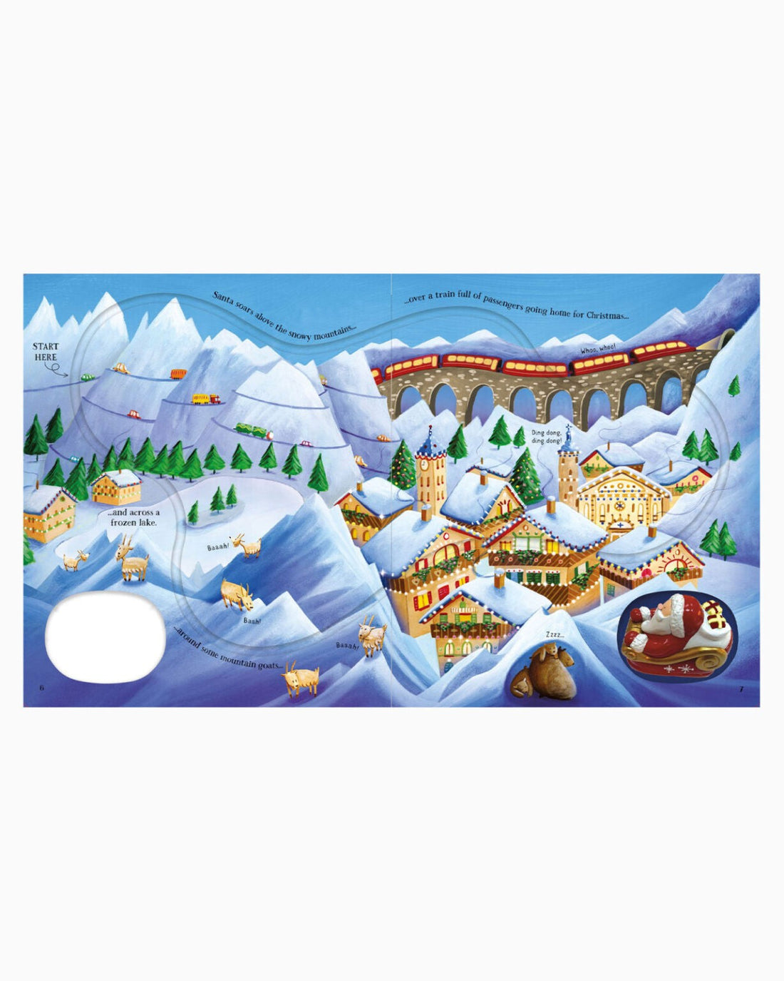 Fiona Watt Book Wind Up Santas Sleigh