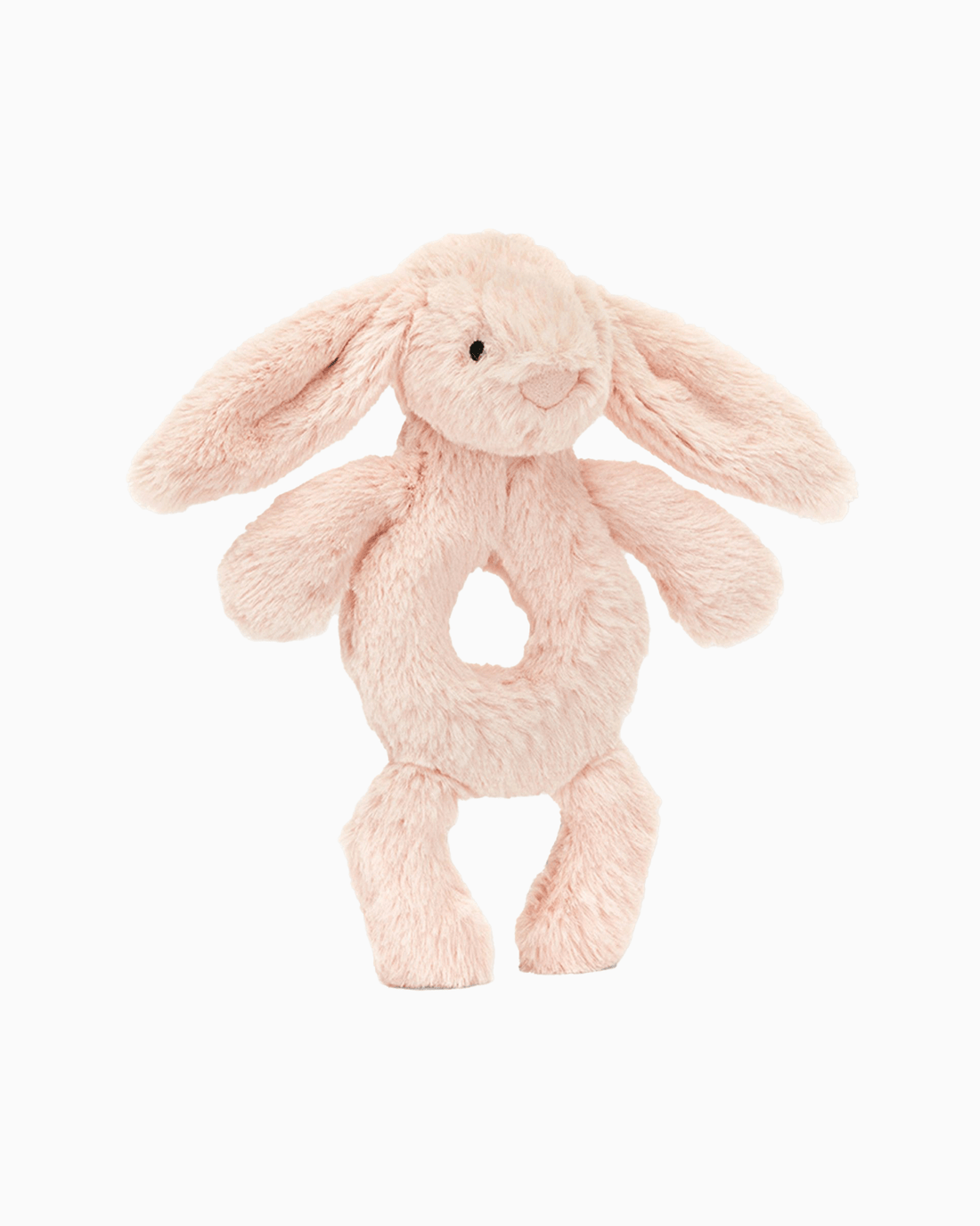 Baby Jellycat Toy Jellycat Bashful Bunny Ring Rattle in Blush