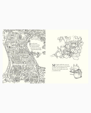 Jill Barklem Book Brambly Hedge: Nature Colouring Book