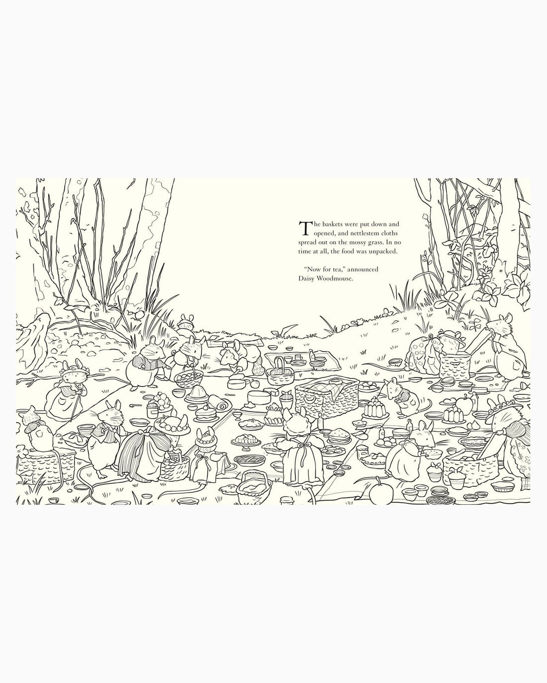 Jill Barklem Book Brambly Hedge: Nature Colouring Book