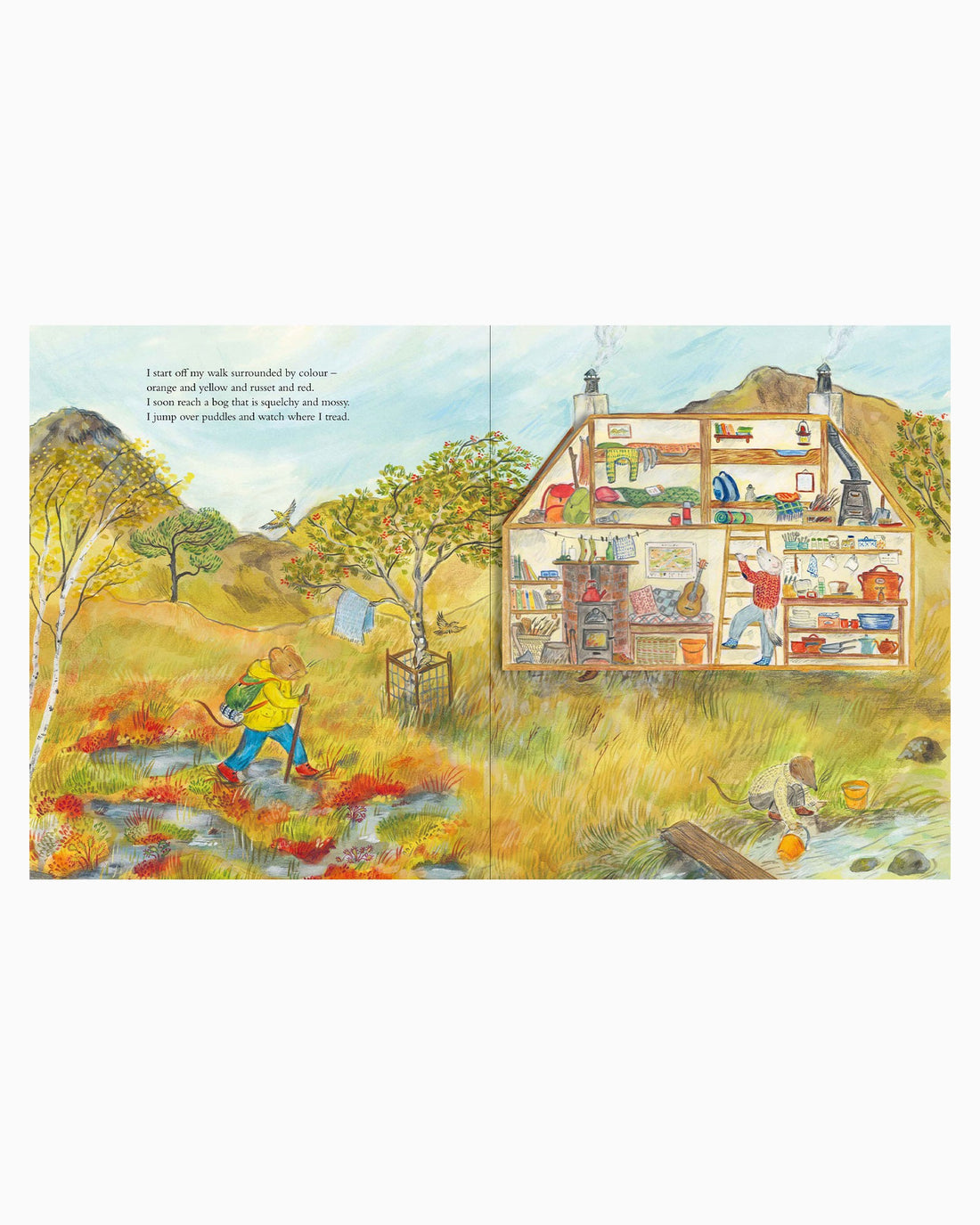 Alice Melvin Book Mouse Goes to the Mountains