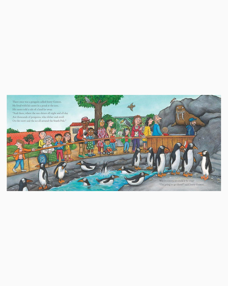 Julia Donaldson, Axel Scheffler Book Jonty Gentoo: The Adventures of a Penguin