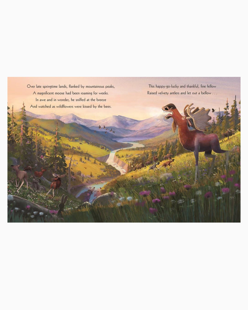 Rachel Bright Book The Most Magnificent Moose Board Book