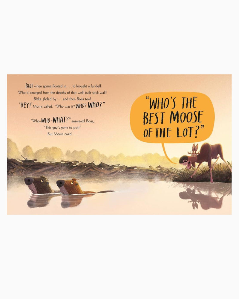 Rachel Bright Book The Most Magnificent Moose Board Book