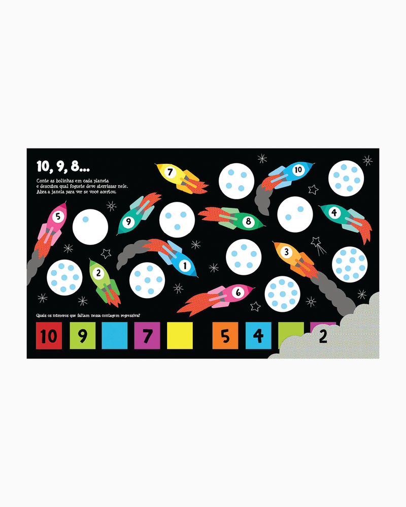 Usborne Book Usborne's Lift-the-Flap Numbers