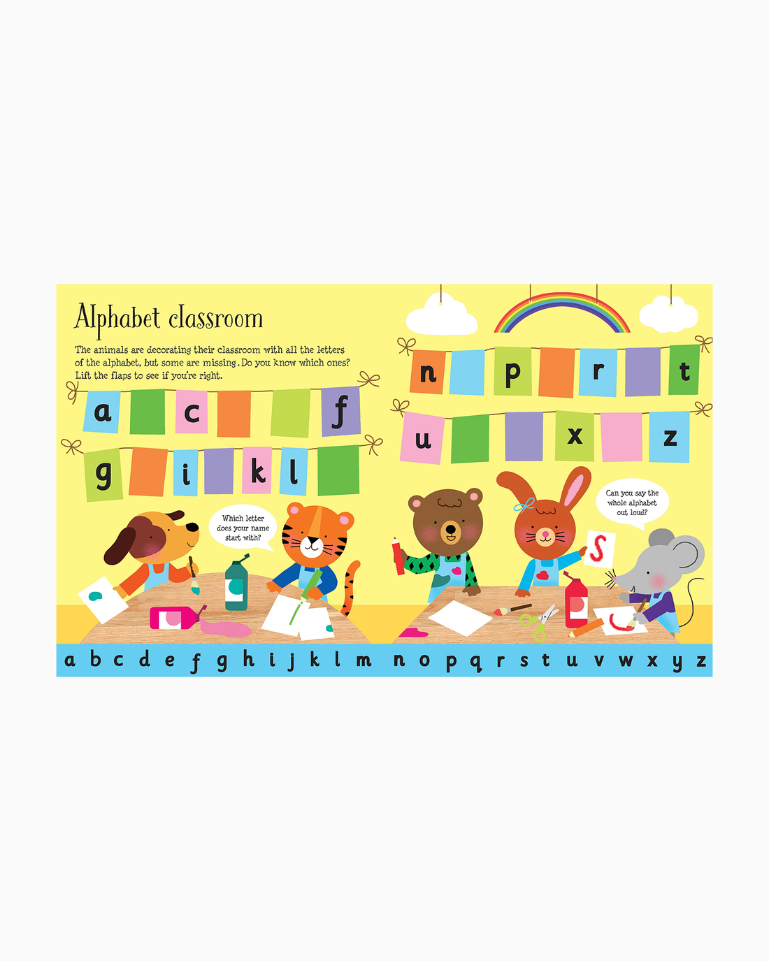 Usborne Book Usborne's Lift-the-Flap ABC