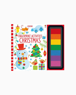 Usborne Book Usborne's Fingerprint Activities Book: Christmas