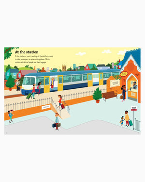 Usborne Book Usborne's First Sticker Book Travel
