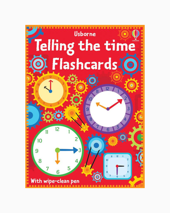 Usborne Book Usborne's Telling the Time Flash Cards