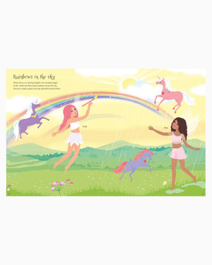 Usborne Book Usborne's Dolly Dressing Unicorns Sticker Book - Trotters Childrenswear