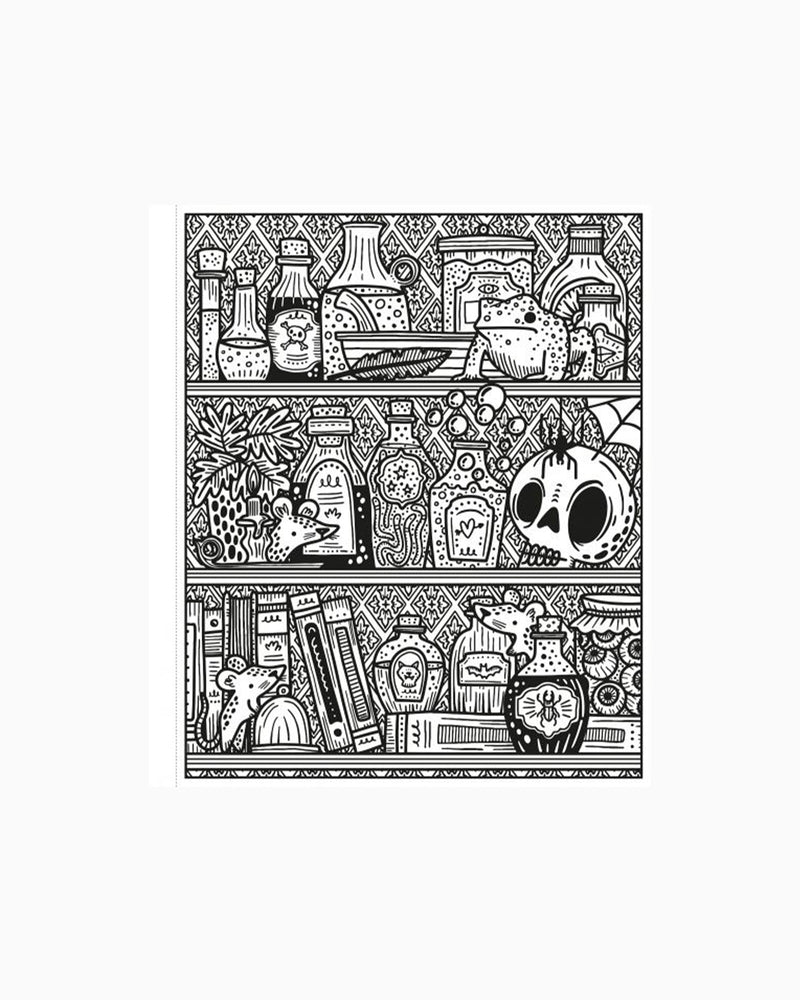 Usborne Book Usborne Halloween Magic Painting Book