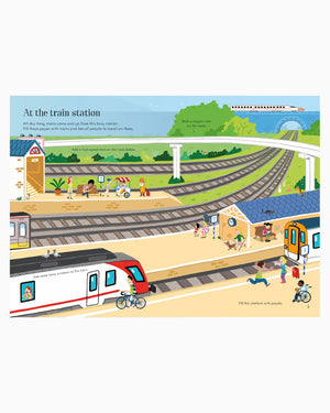 Usborne Book Usborne's Little First Stickers Travel