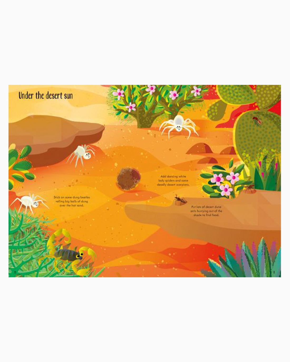 Usborne Book Usborne's Little First Stickers Bugs