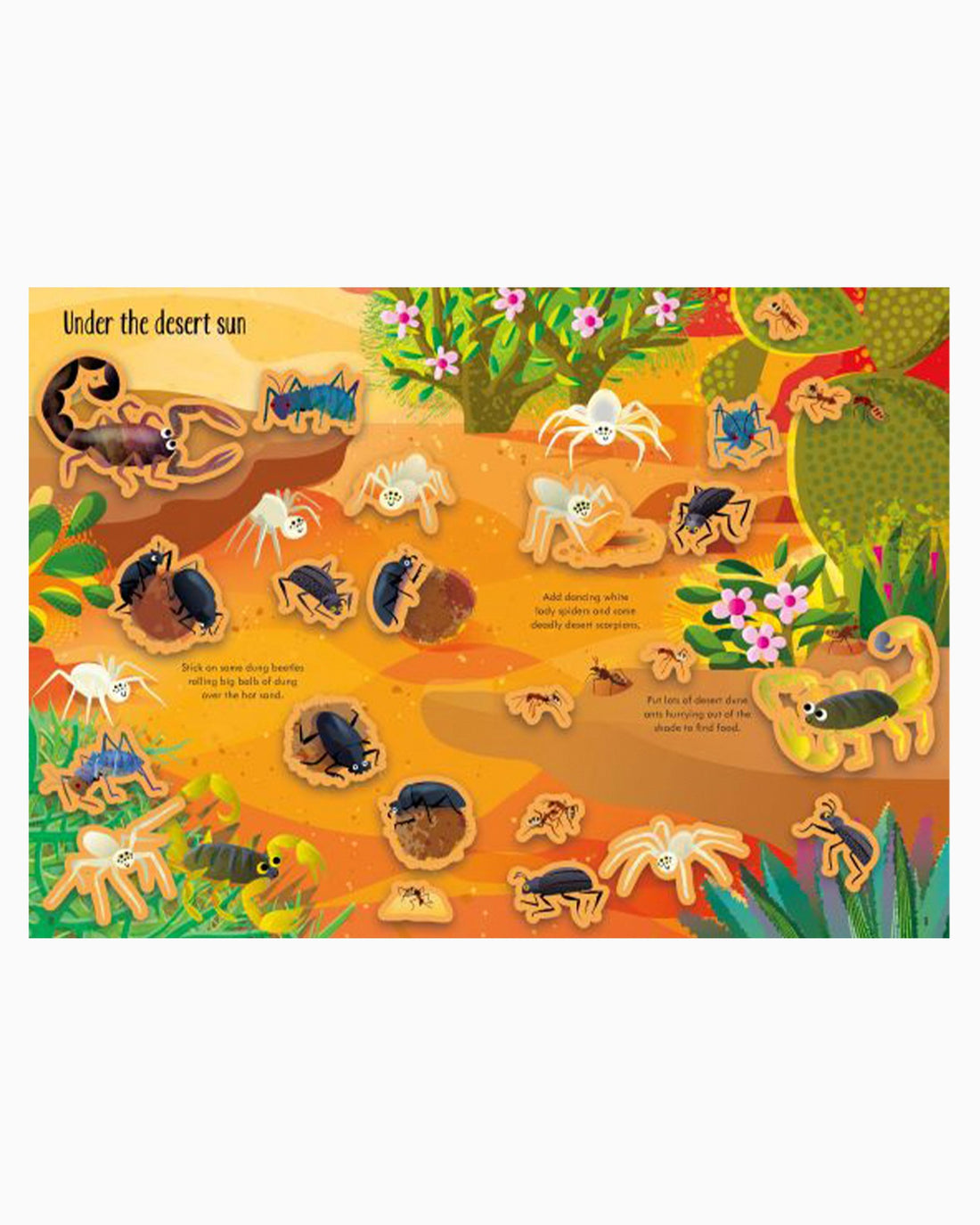 Usborne Book Usborne's Little First Stickers Bugs
