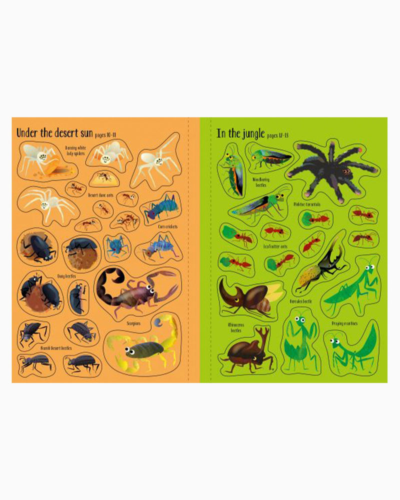 Usborne Book Usborne's Little First Stickers Bugs