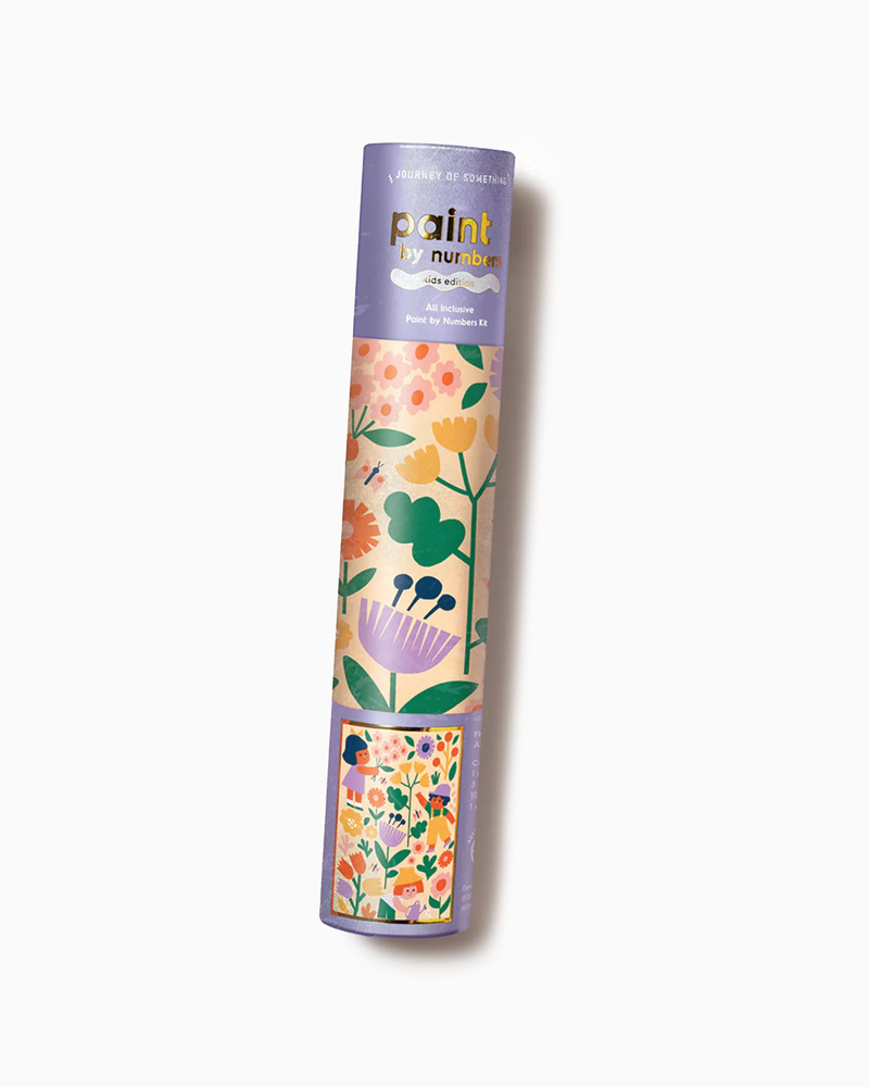 Journey of Something Toy Flower Patch Paint by Numbers