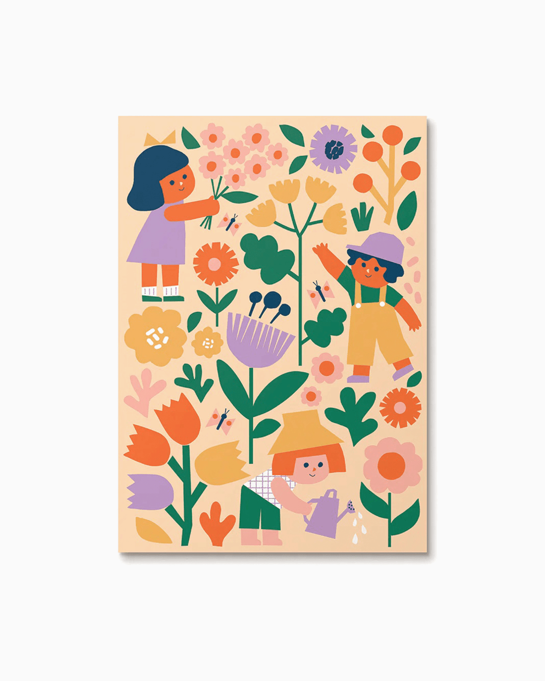 Journey of Something Toy Flower Patch Paint by Numbers
