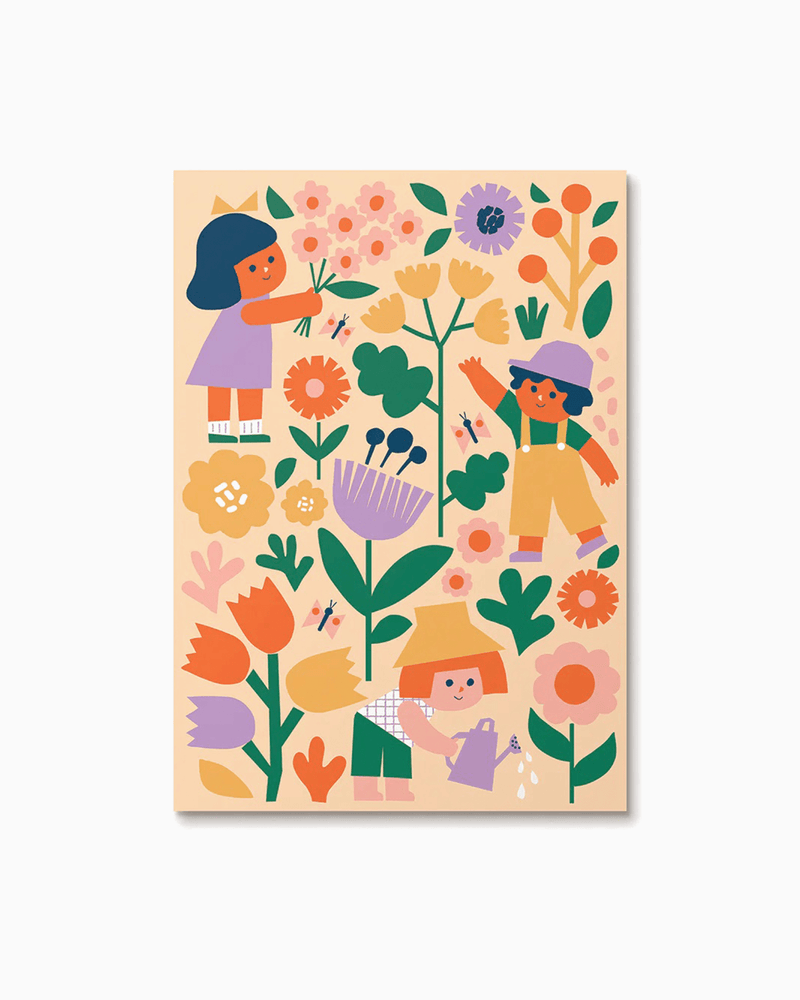 Journey of Something Toy Flower Patch Paint by Numbers