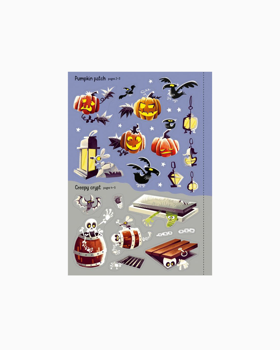 Usborne Book Usborne's Sparkly Halloween Sticker Book