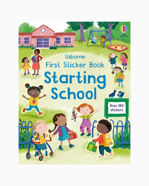 Usborne Book Usborne's First Sticker Book Starting School
