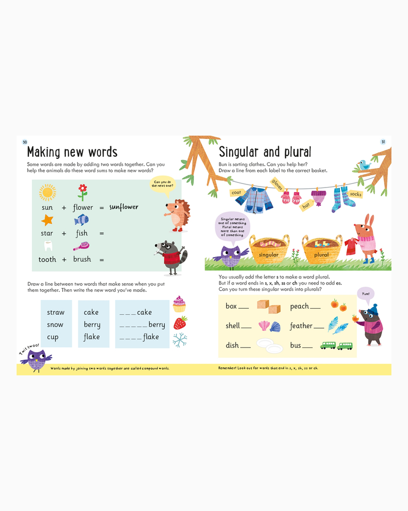 Usborne Book Usborne's English and Maths Giant Workbook