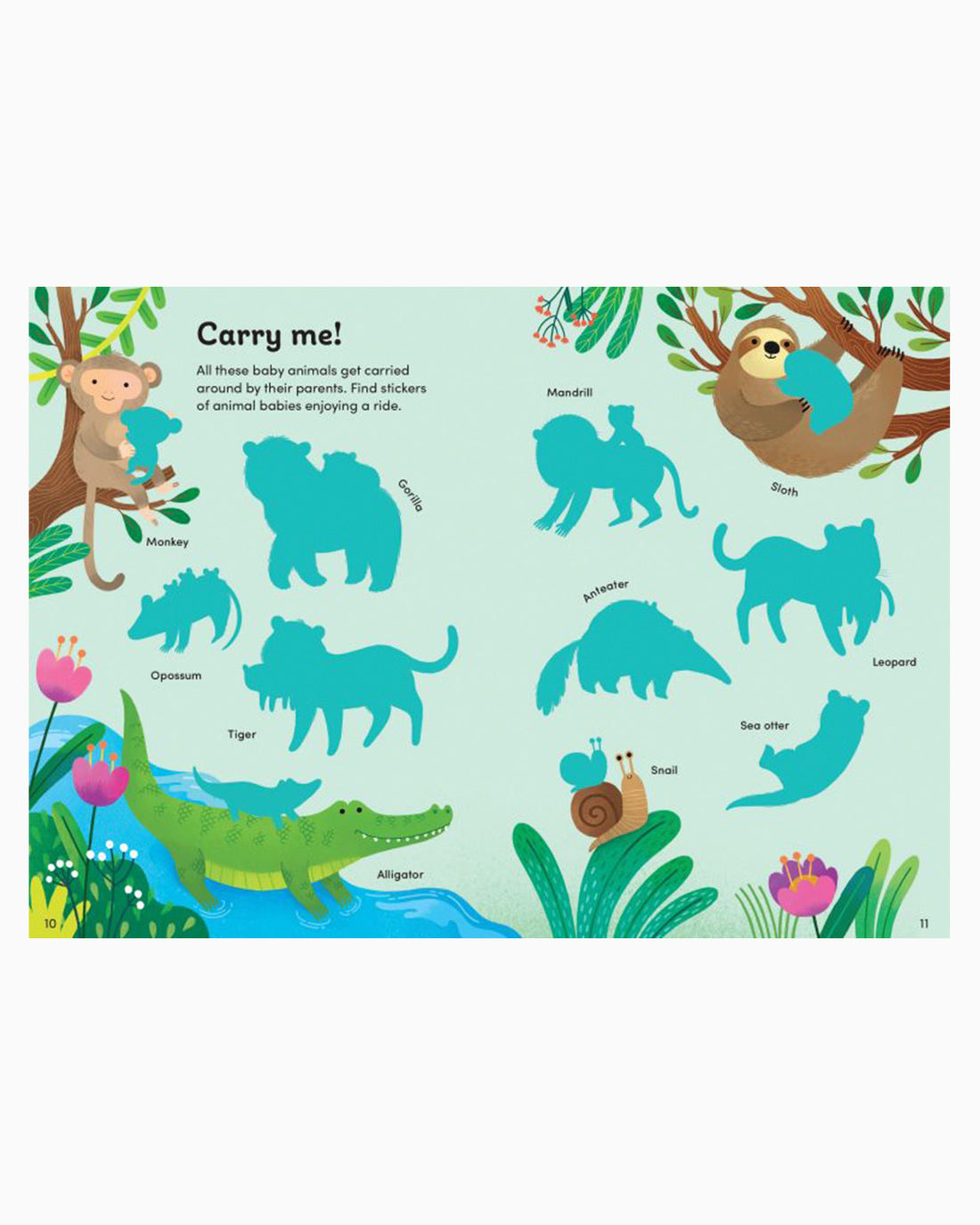 Usborne Book Usborne Little First Baby Animals Sticker Book