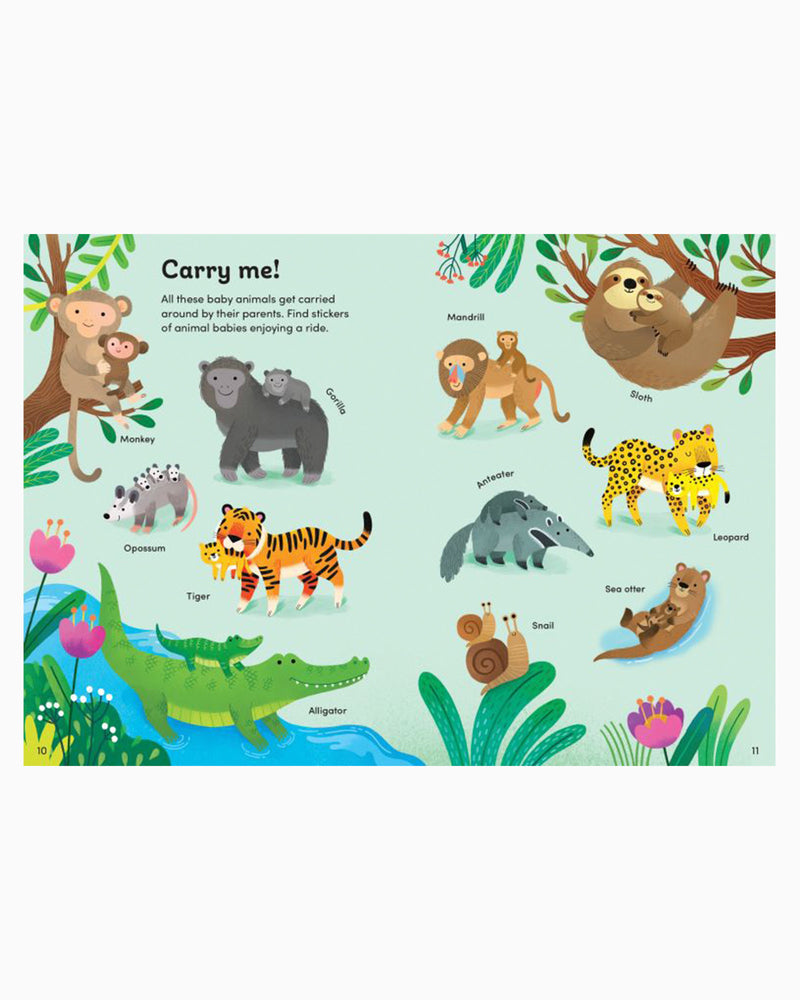 Usborne Book Usborne Little First Baby Animals Sticker Book