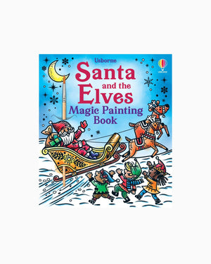Usborne Book Usborne Santa and the Elves Magic Painting Book