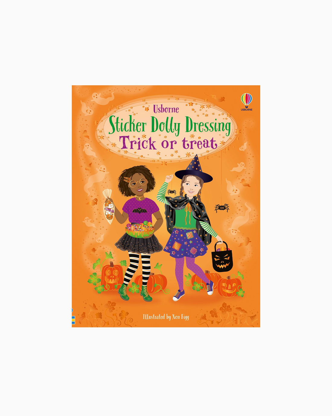 Usborne Book Usborne Sticker Dolly Dressing Trick or Treat