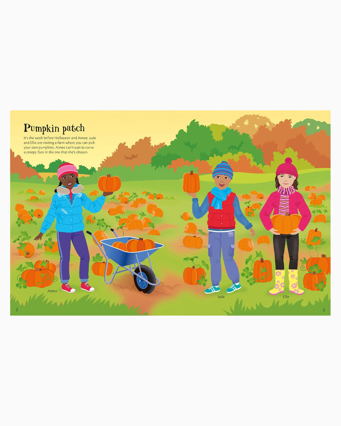 Usborne Book Usborne Sticker Dolly Dressing Trick or Treat