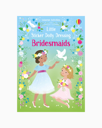 Usborne Book Usborne's Little Sticker Dolly Dressing Bridesmaids