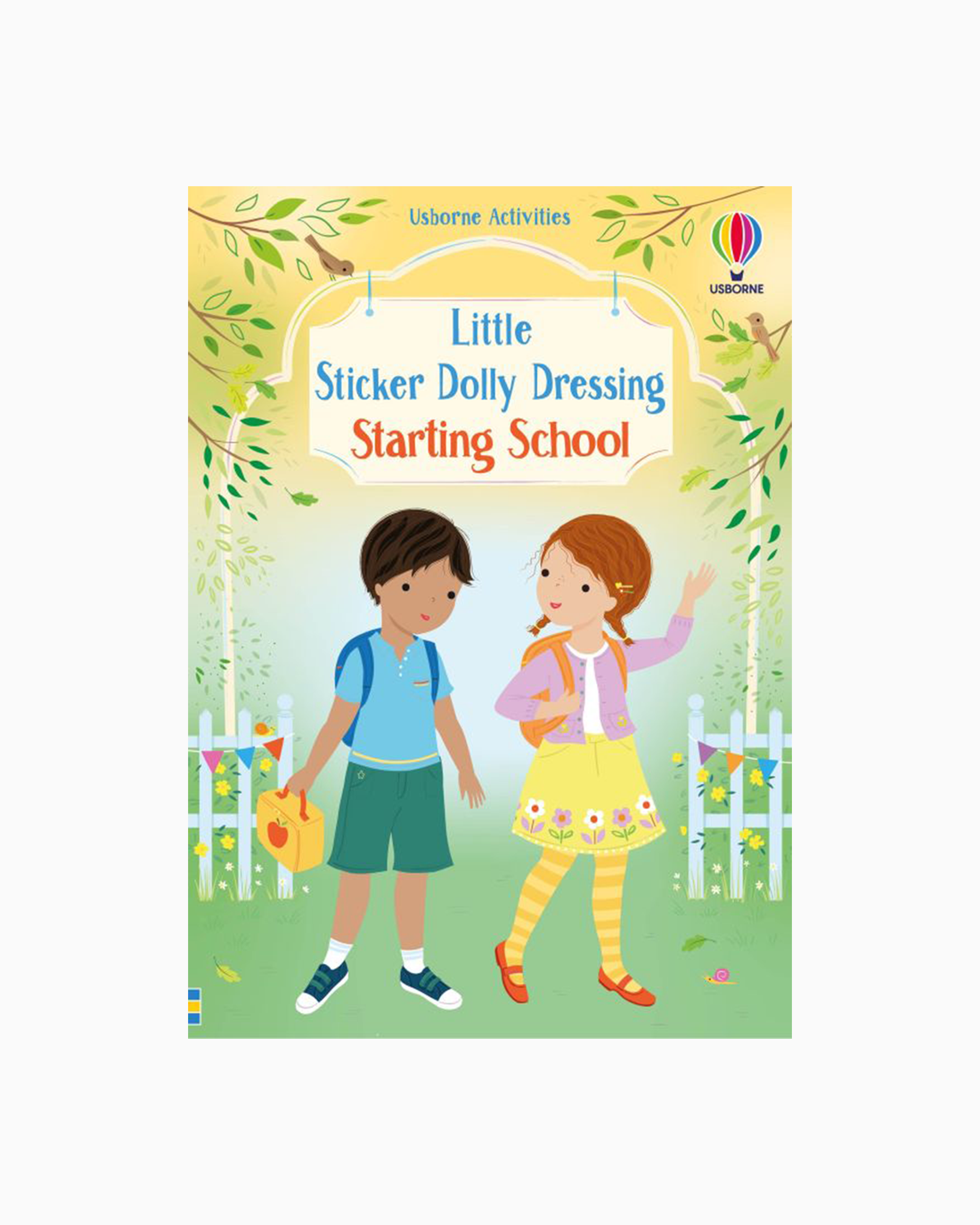 Usborne Book Usborne's Little Sticker Dolly Dressing Starting School