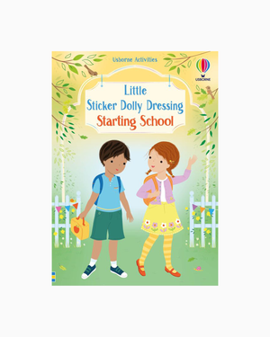 Usborne Book Usborne's Little Sticker Dolly Dressing Starting School
