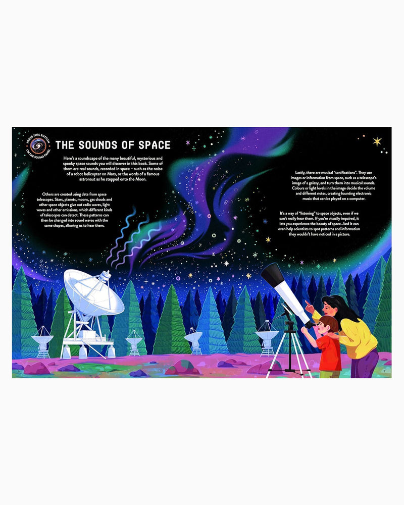 Anna Claybourne Book Sound Explorers: Space Adventure Sound Book
