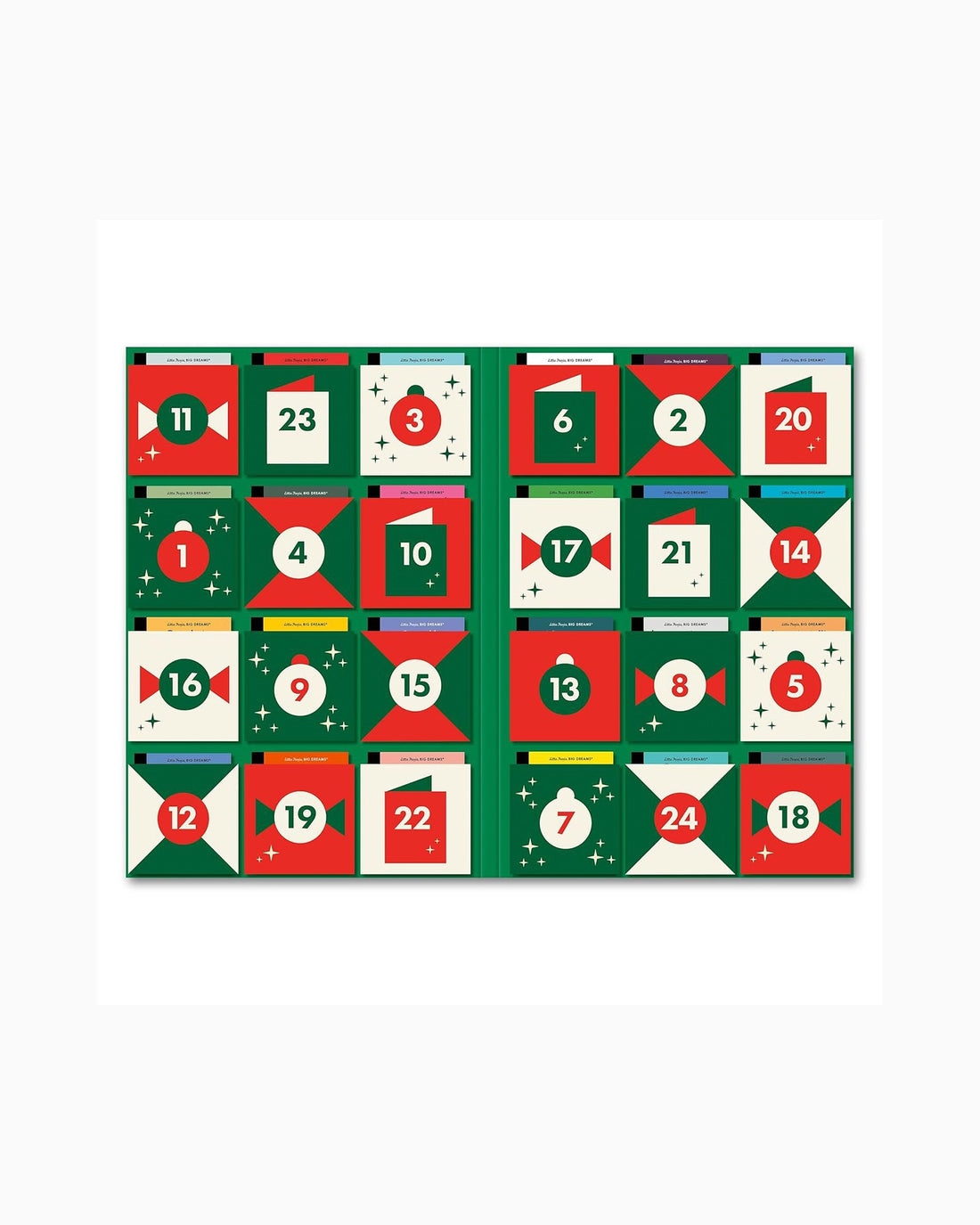 Maria Vegara Book Little People Big Dreams Advent Calendar Book