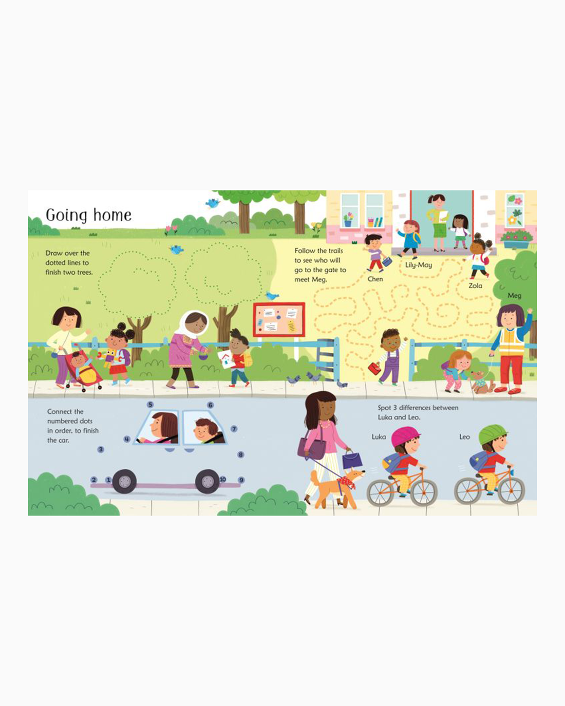Usborne Book Usborne's Wipe-Clean Starting School Activities
