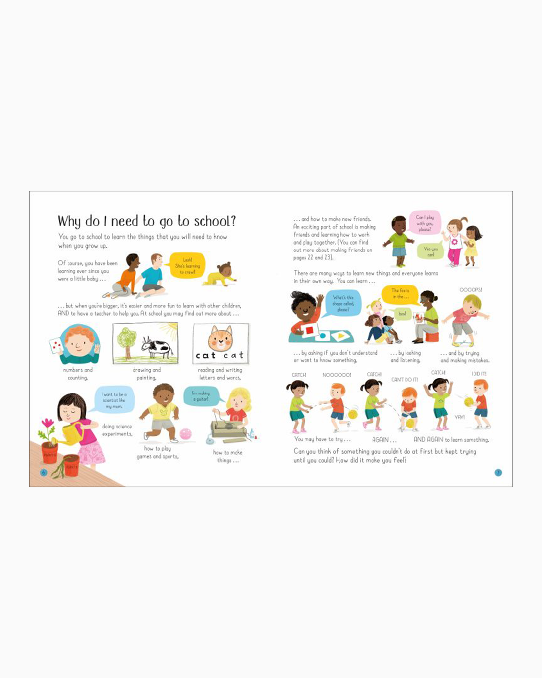 Usborne Book Usborne's All About Starting School