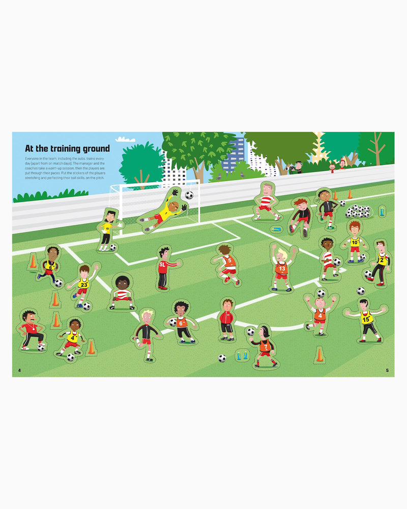 Usborne Book Usborne's Football Sticker Book