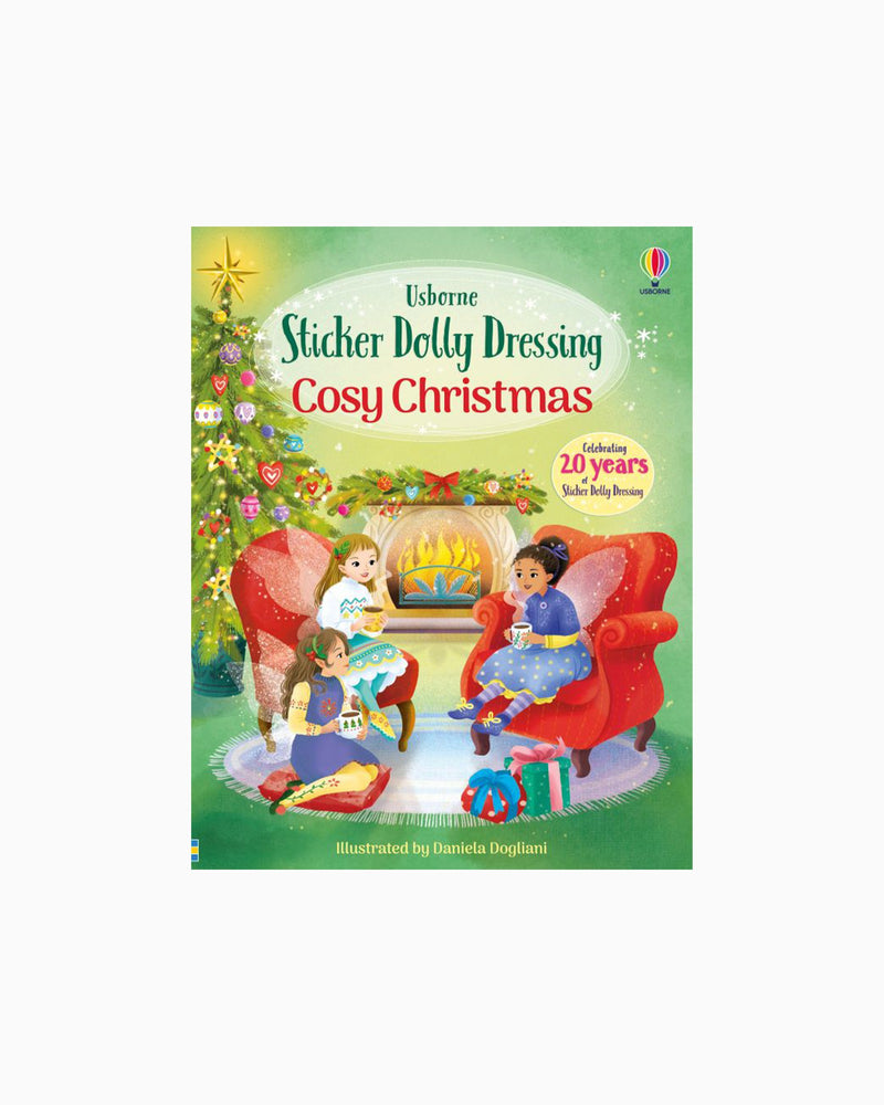Usborne Book Usborne's Sticker Dolly Dressing Cosy Christmas