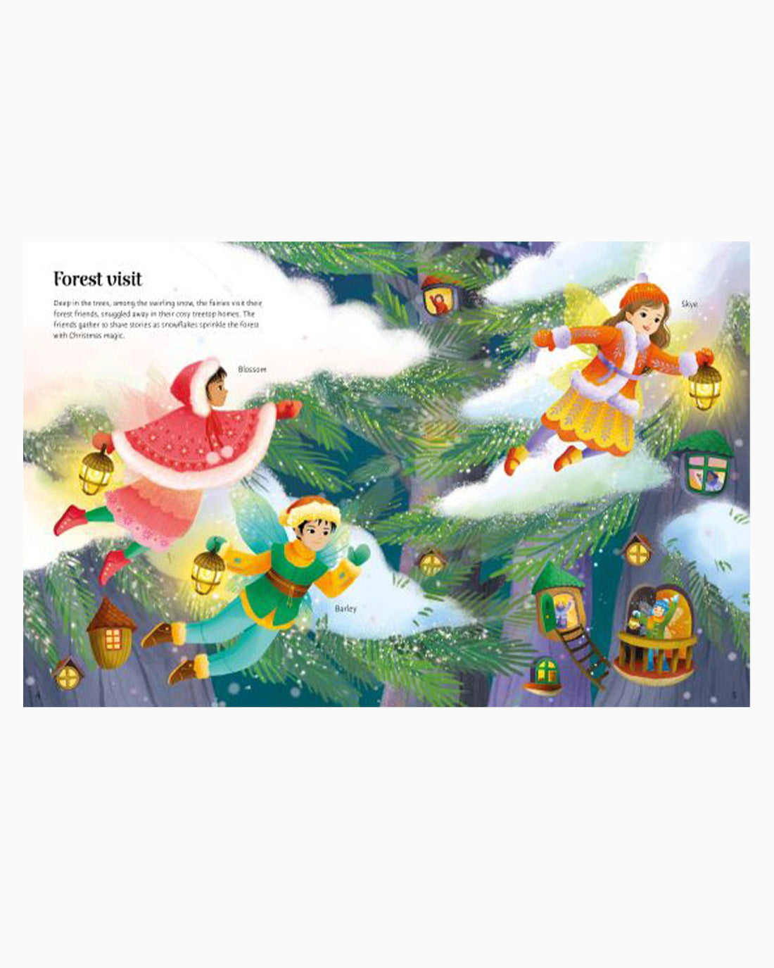 Usborne Book Usborne's Sticker Dolly Dressing Cosy Christmas