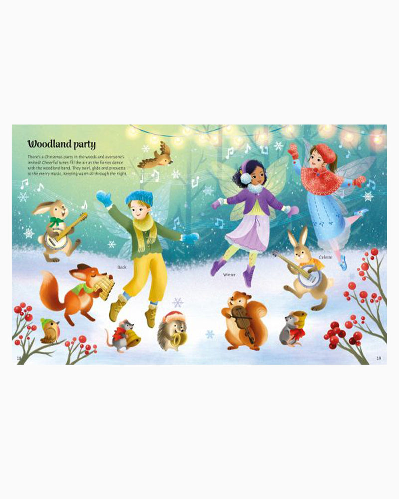 Usborne Book Usborne's Sticker Dolly Dressing Cosy Christmas