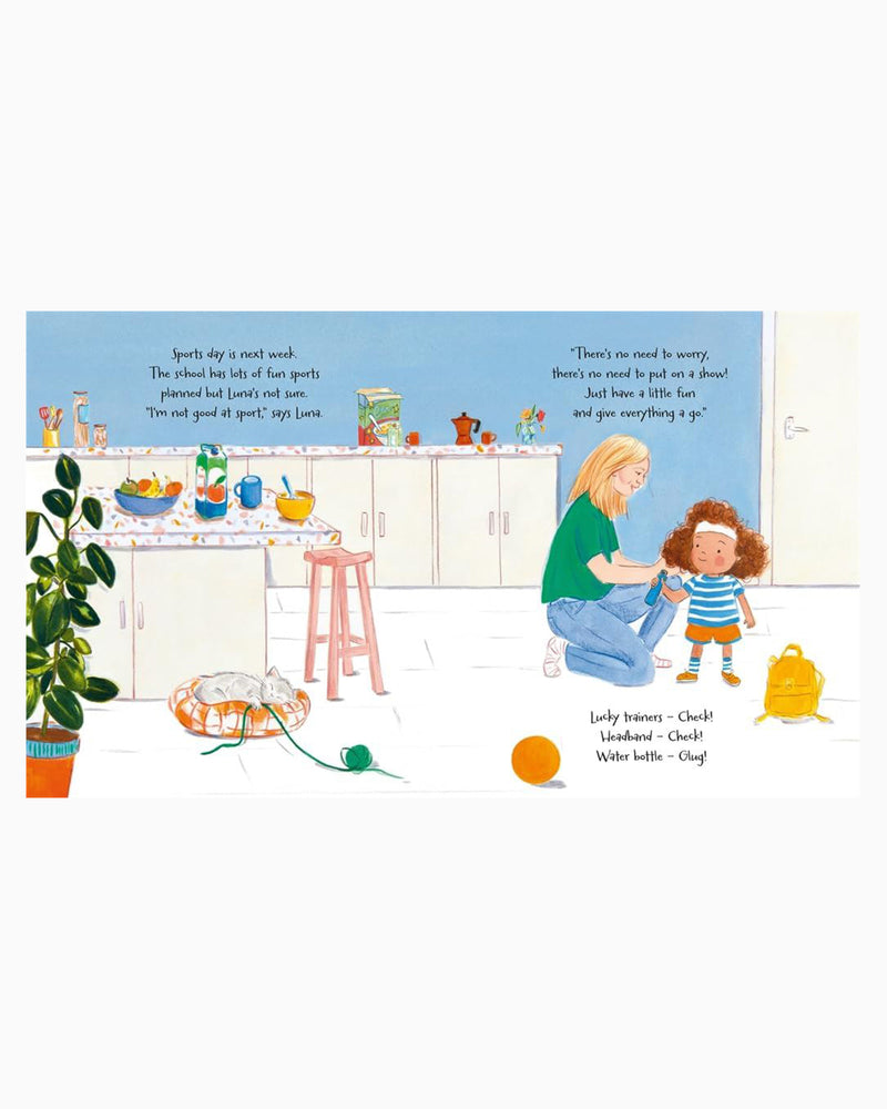 Joseph Coelho & Fiona Lumbers Book Luna Loves Sport