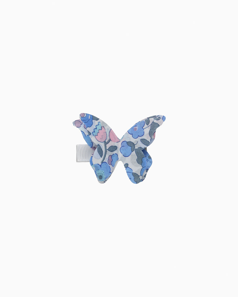 Lily Rose Clip Butterfly Hair Clip in Blue Betsy
